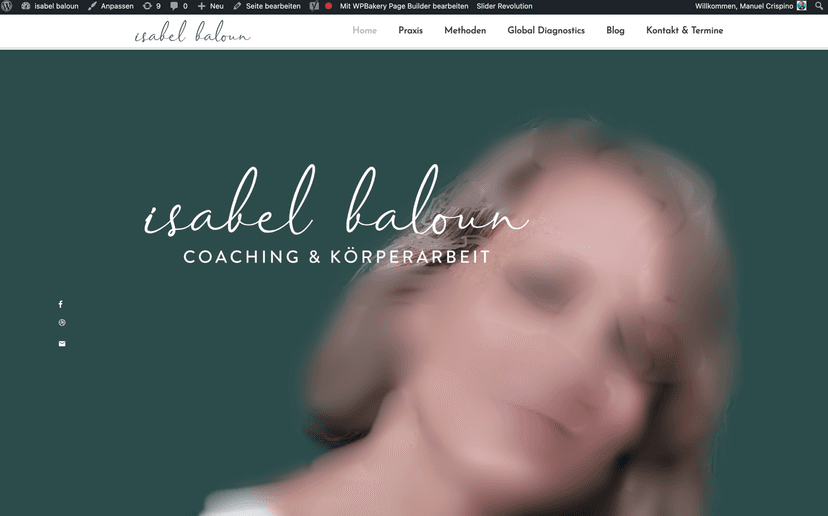 Professional Website for Private Client